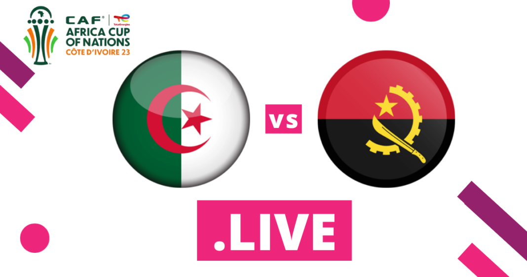 الجزائر ضد أنغولا مباشر