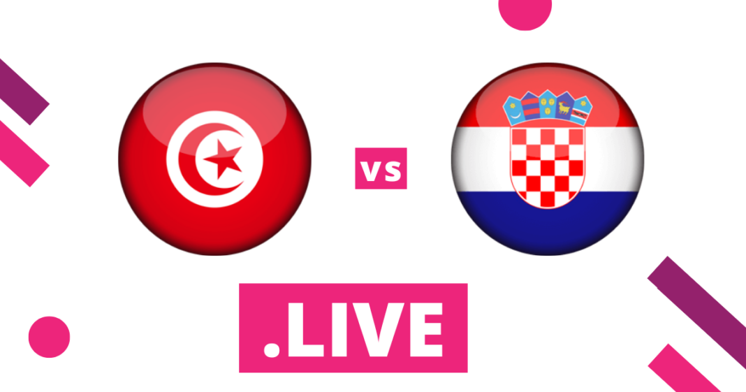 تونس ضد كرواتيا مباشر